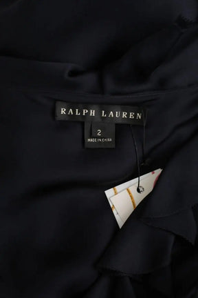 Robe Ralph Lauren Marine en Soie