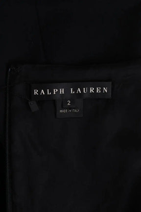 Robe Ralph Lauren Noir en Synthétique