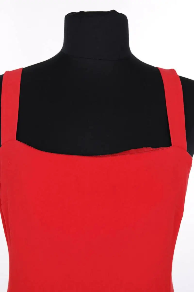 Robe Ralph Lauren Rouge en Coton