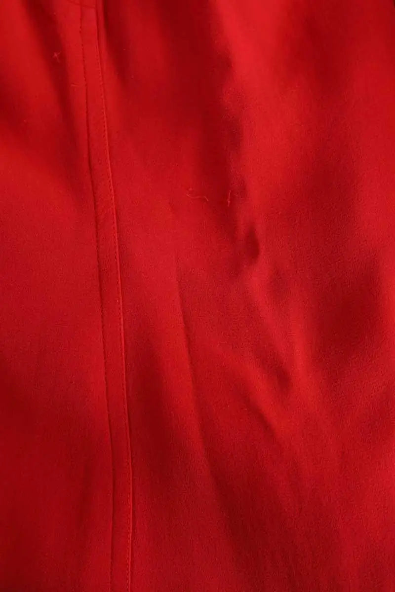 Robe Ralph Lauren Rouge en Coton
