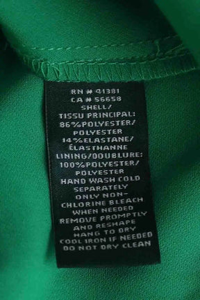 Robe Ralph Lauren Vert en Synthétique