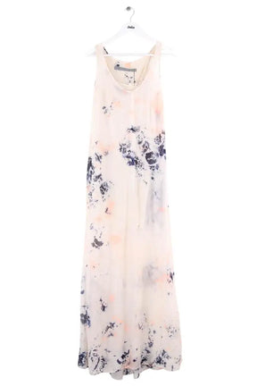 Robe Raquel Allegra Beige en Soie, taille XS - Seconde Main