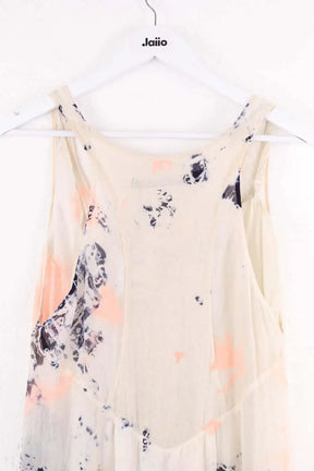 Robe Raquel Allegra Beige en Soie