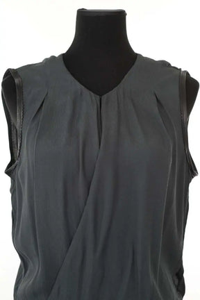 Robe Rebecca Taylor Noir en Cuir