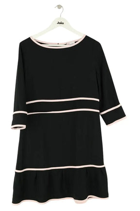 Robe Red Valentino Noir en Synthétique, taille XL - Seconde Main