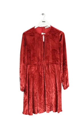 Robe Red Valentino Rouge en Velours, taille L - Seconde Main