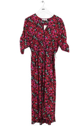 Robe RE/DONE Rose en Synthétique, taille S - Seconde Main