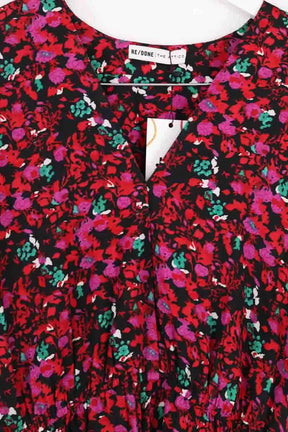 Robe RE/DONE Rose en Synthétique