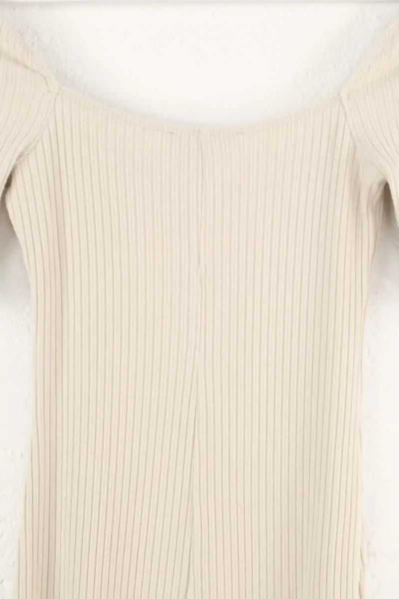 Robe Reformation Beige en Synthétique