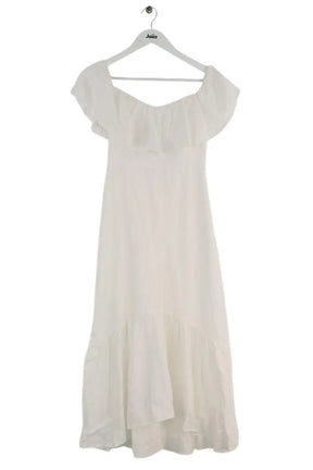 Robe Reformation Blanc en Lin, taille XS - Seconde Main
