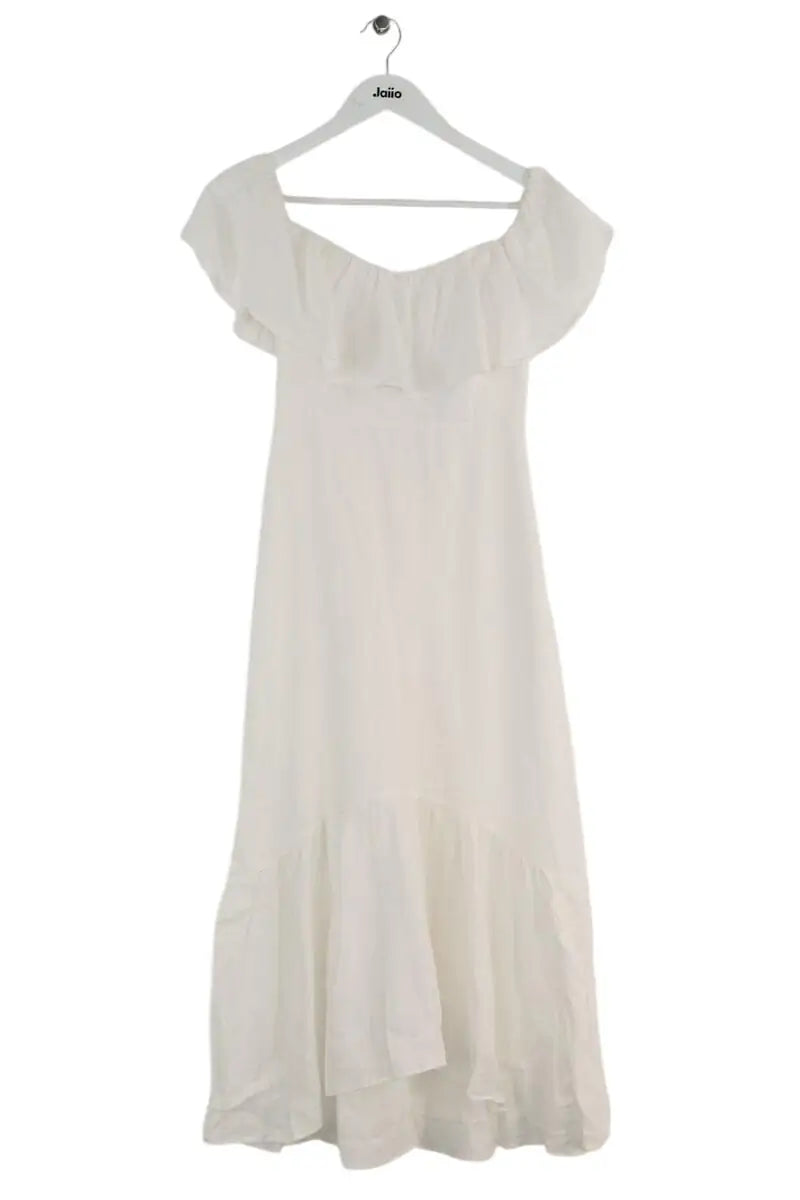Robe Reformation Blanc en Lin, taille XS - Seconde Main