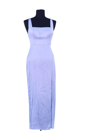 Robe Reformation Bleu en Soie, taille M - Seconde Main