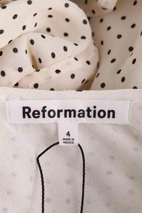 Robe Reformation Ecru en Viscose