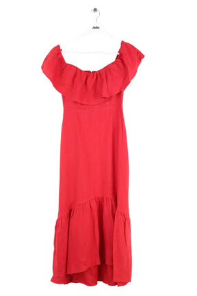 Robe Reformation Marron en Lin, taille XS - Seconde Main
