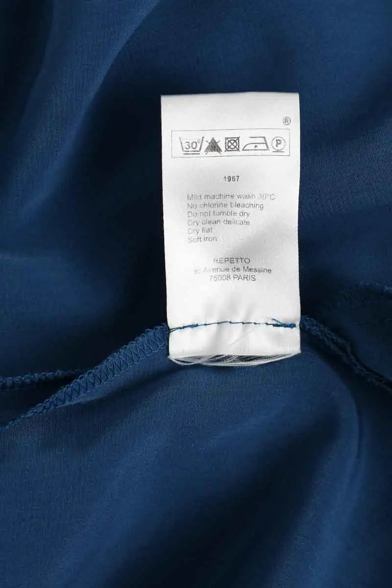 Robe Repetto Bleu en Polyester