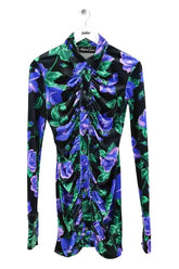Robe Richard Quinn Multicolore en Polyester, taille L - Seconde Main