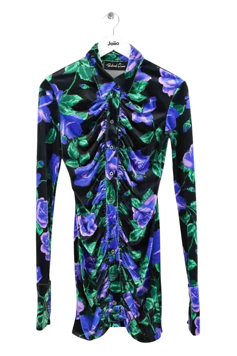 Robe Richard Quinn Multicolore en Polyester, taille L - Seconde Main