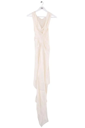 Robe Rick Owens Ecru en Synthétique, taille M - Seconde Main