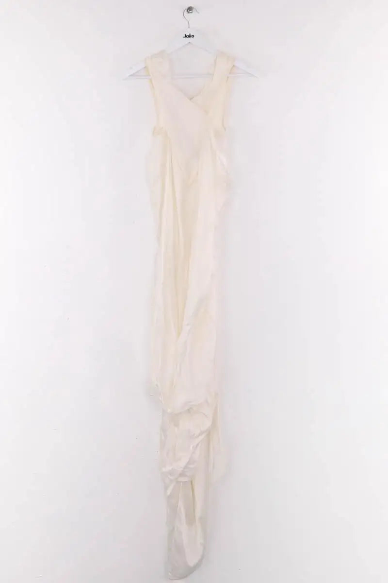 Robe Rick Owens Ecru en Synthétique