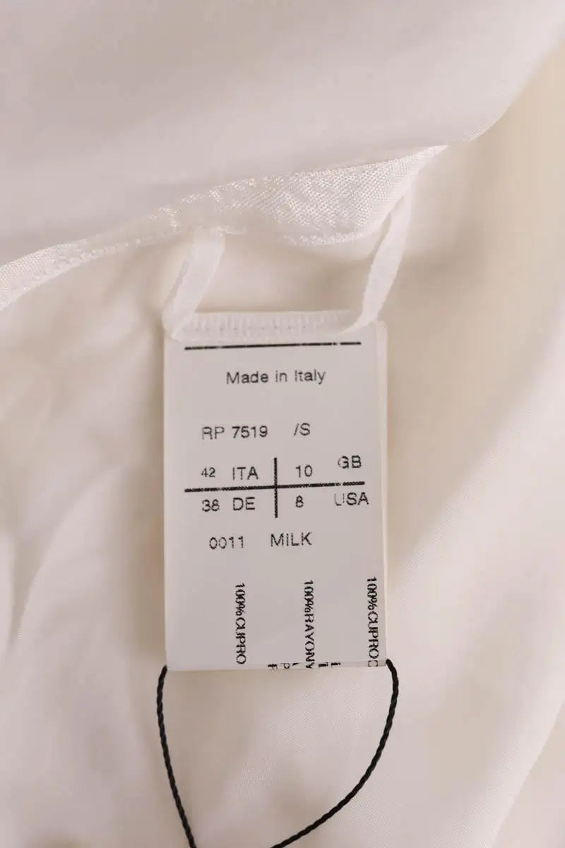Robe Rick Owens Ecru en Synthétique