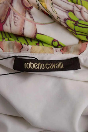 Robe Roberto Cavalli Beige en Synthétique