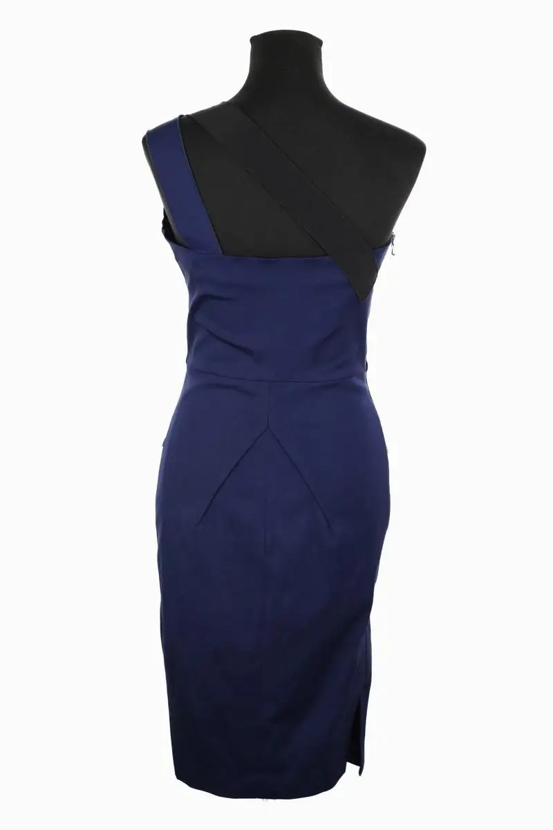 Robe Roland Mouret Bleu en Synthétique