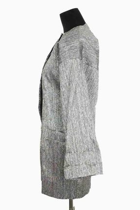 Robe Roseanna Argent en Polyester