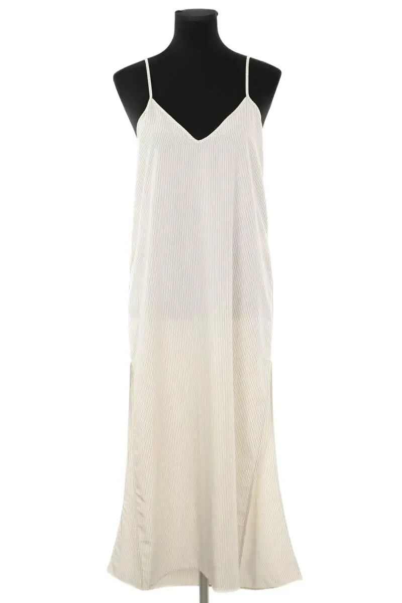 Robe Roseanna Beige en Coton, taille M - Seconde Main
