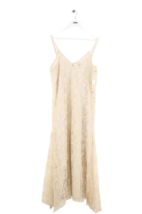 Robe Roseanna Beige en Synthétique, taille M - Seconde Main