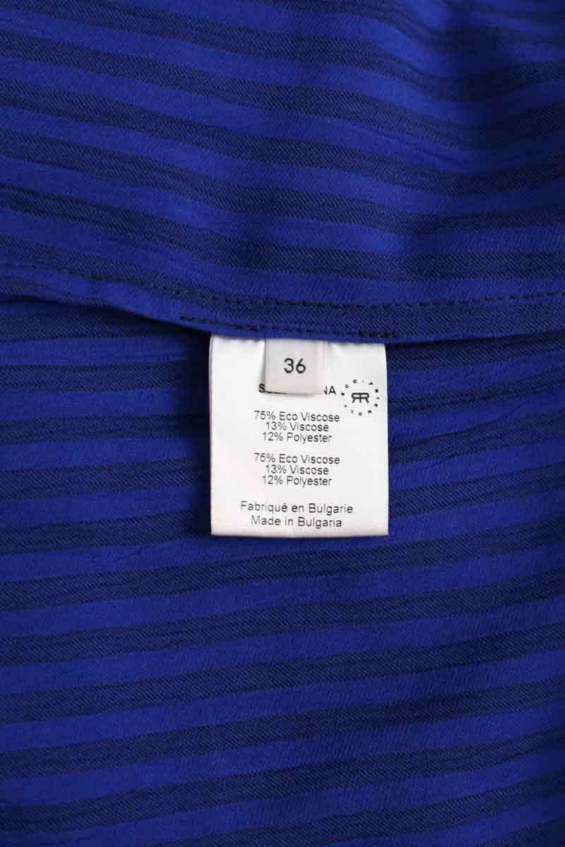 Robe Roseanna Bleu en Viscose