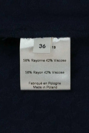 Robe Roseanna Marine en Viscose