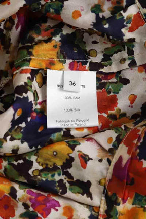 Robe Roseanna Orange en Soie