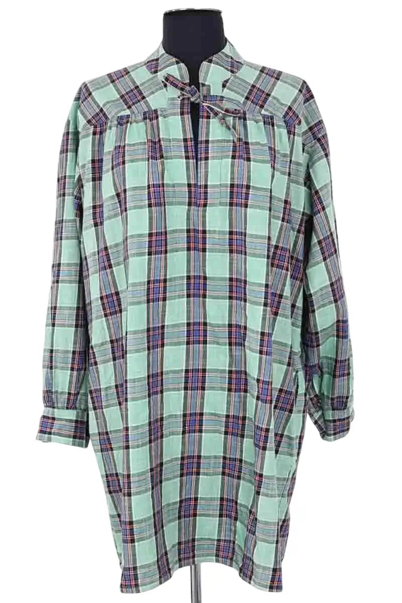 Robe Roseanna Vert en Coton, taille M - Seconde Main