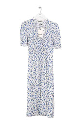 Robe Rouje Gabin Bleu en Viscose, taille S - Seconde Main