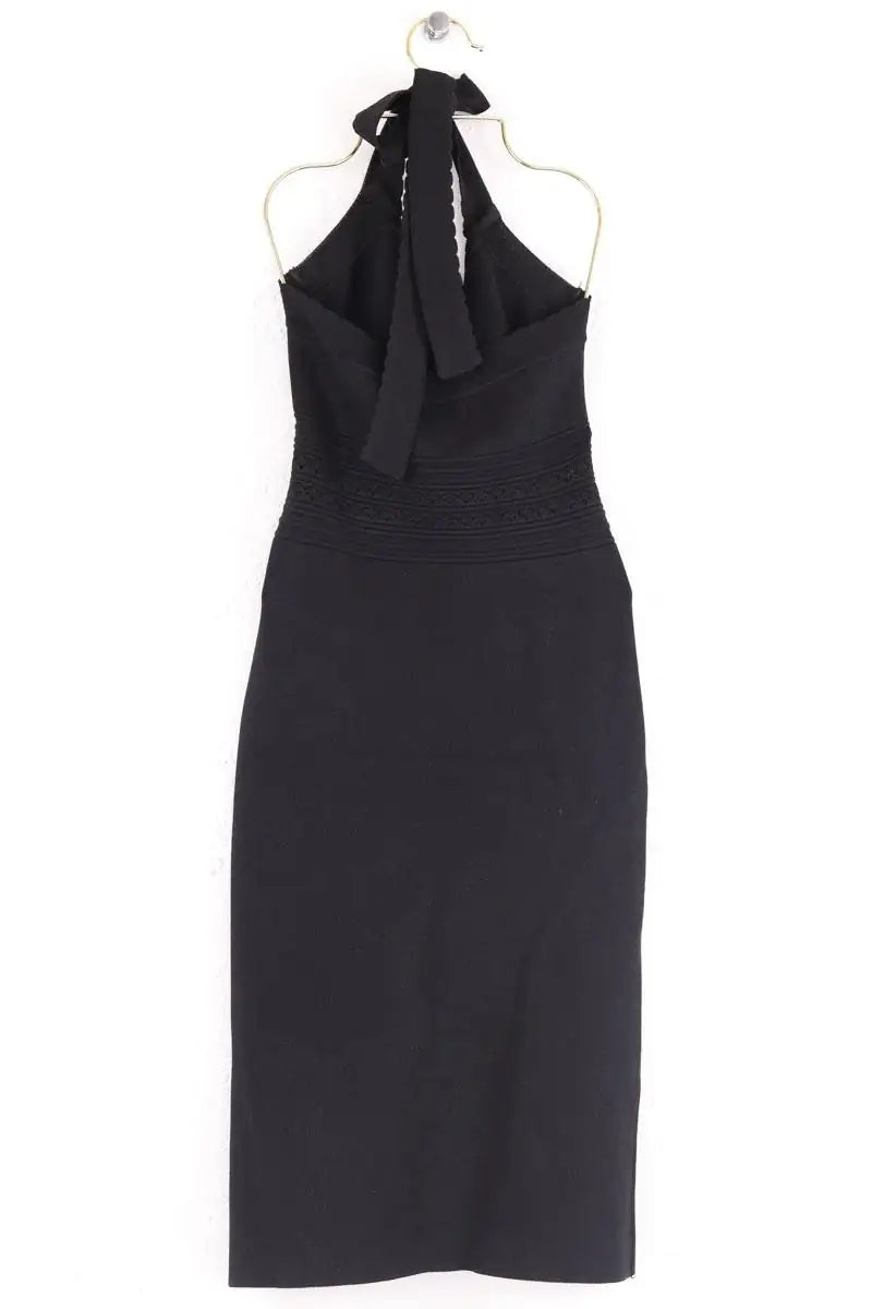 Robe Rouje Kasia Noir en Viscose