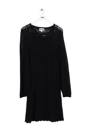 Robe Rouje Noir en Coton, taille L - Seconde Main