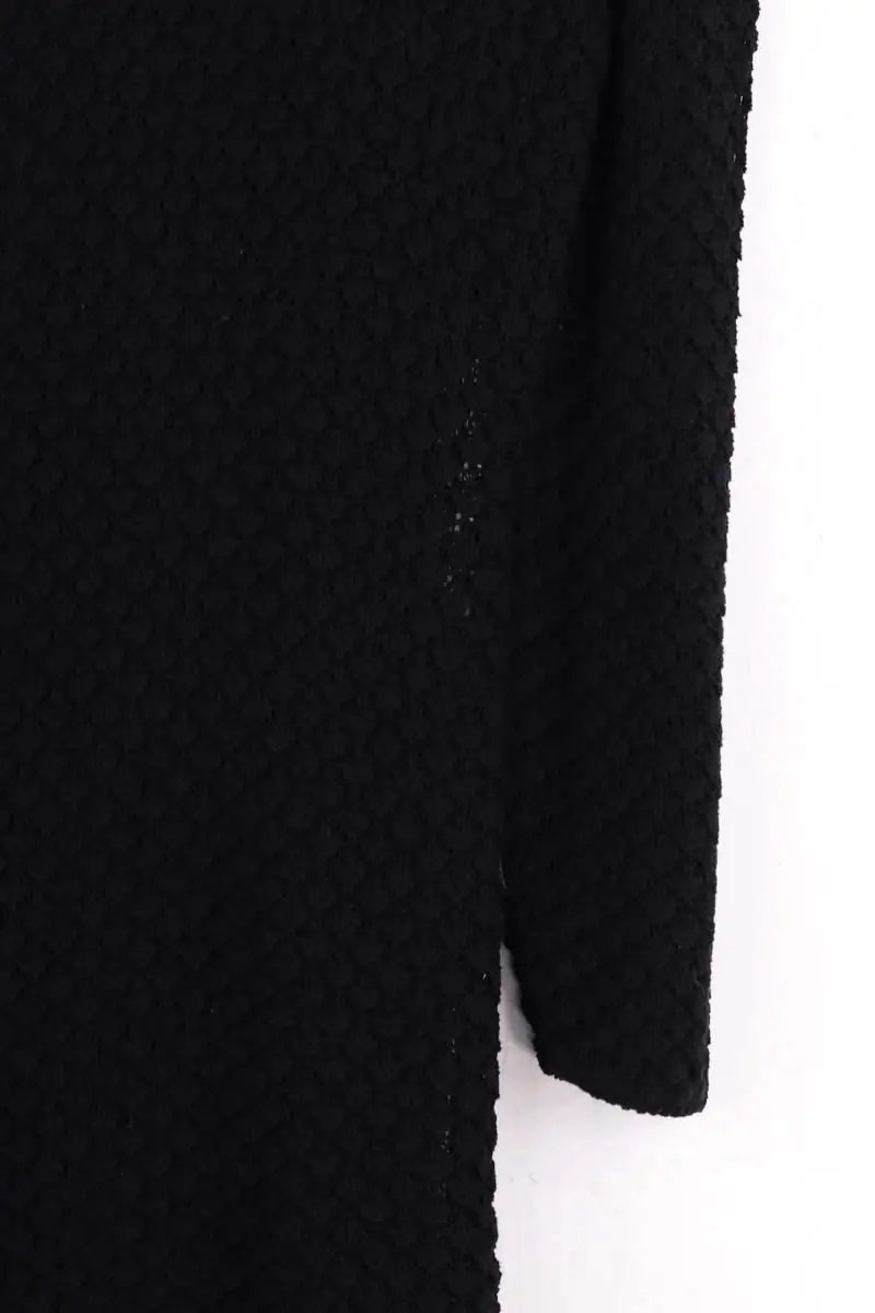 Robe Rouje Noir en Coton