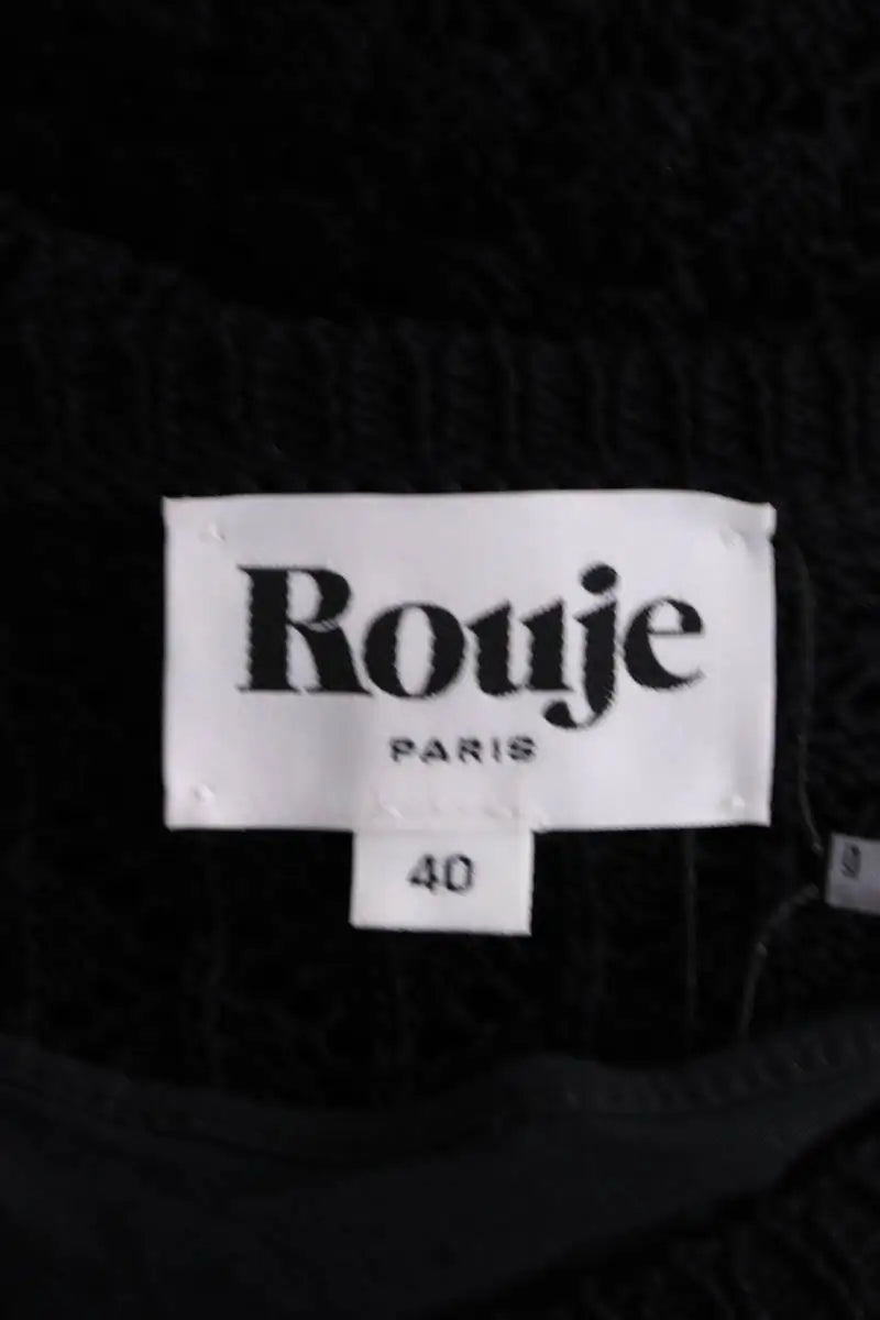 Robe Rouje Noir en Coton