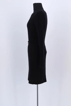 Robe Rouje Noir en Laine