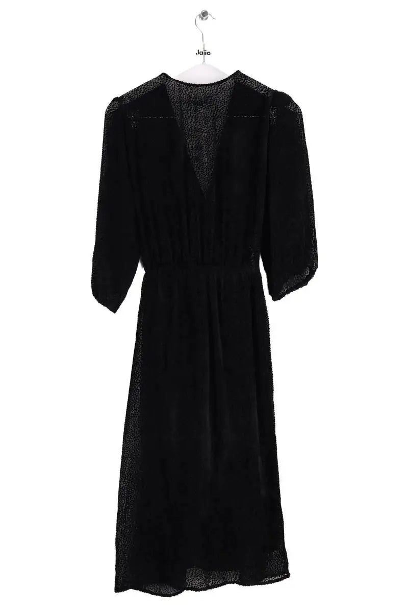 Robe Rouje Noir en Viscose