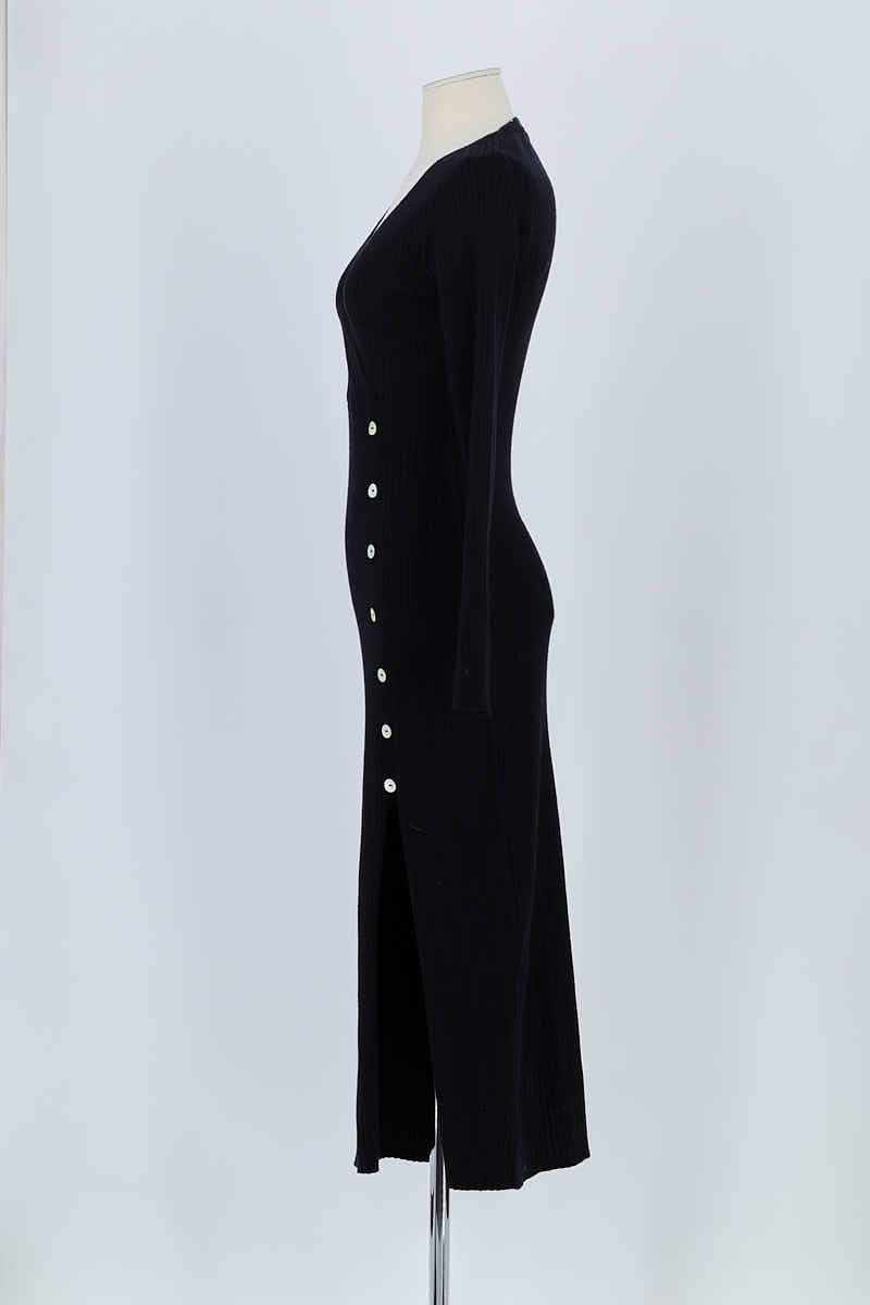 Robe Rouje Noir en Viscose
