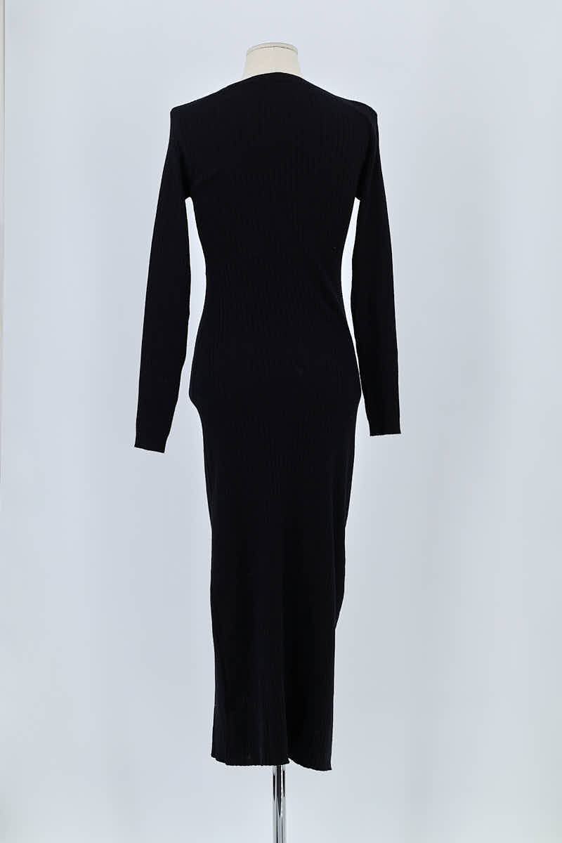 Robe Rouje Noir en Viscose