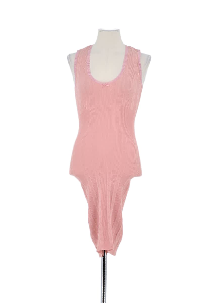 Robe Rouje Rose en Polyester, taille XS - Seconde Main