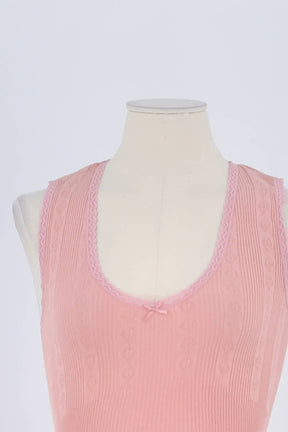 Robe Rouje Rose en Polyester