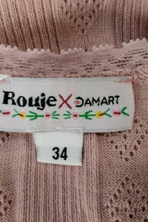 Robe Rouje Rose en Polyester