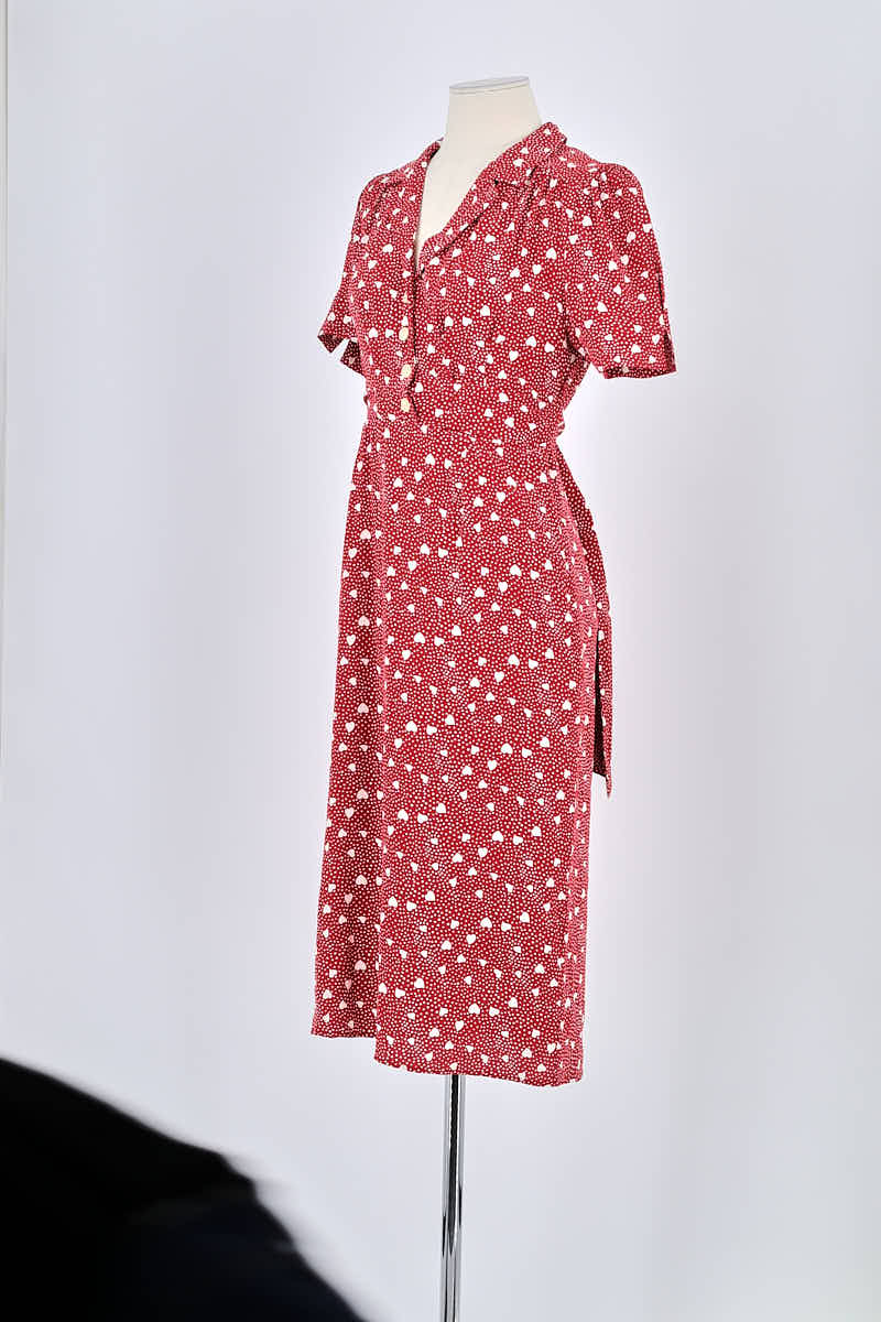 Robe Rouje Rouge en Viscose