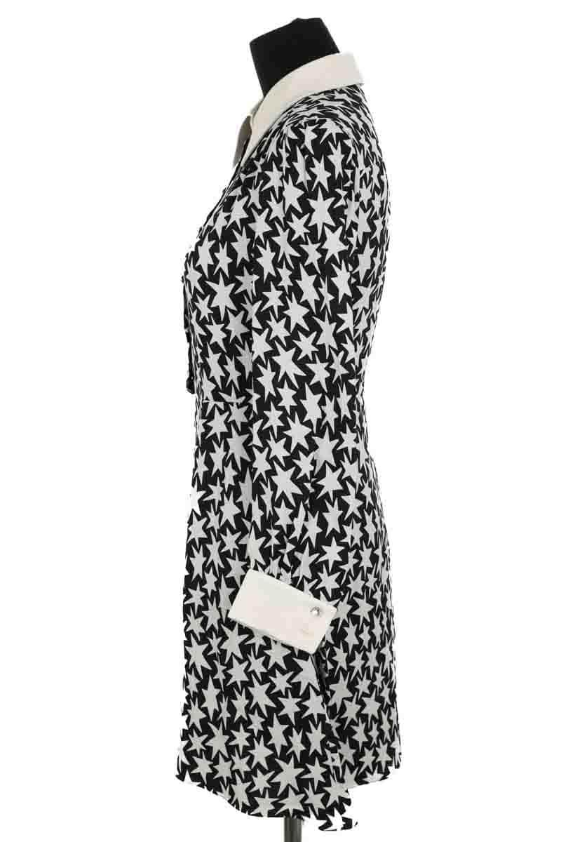 Robe Saint Laurent Gris en Viscose