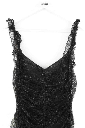 Robe Saint Laurent Noir en Polyester