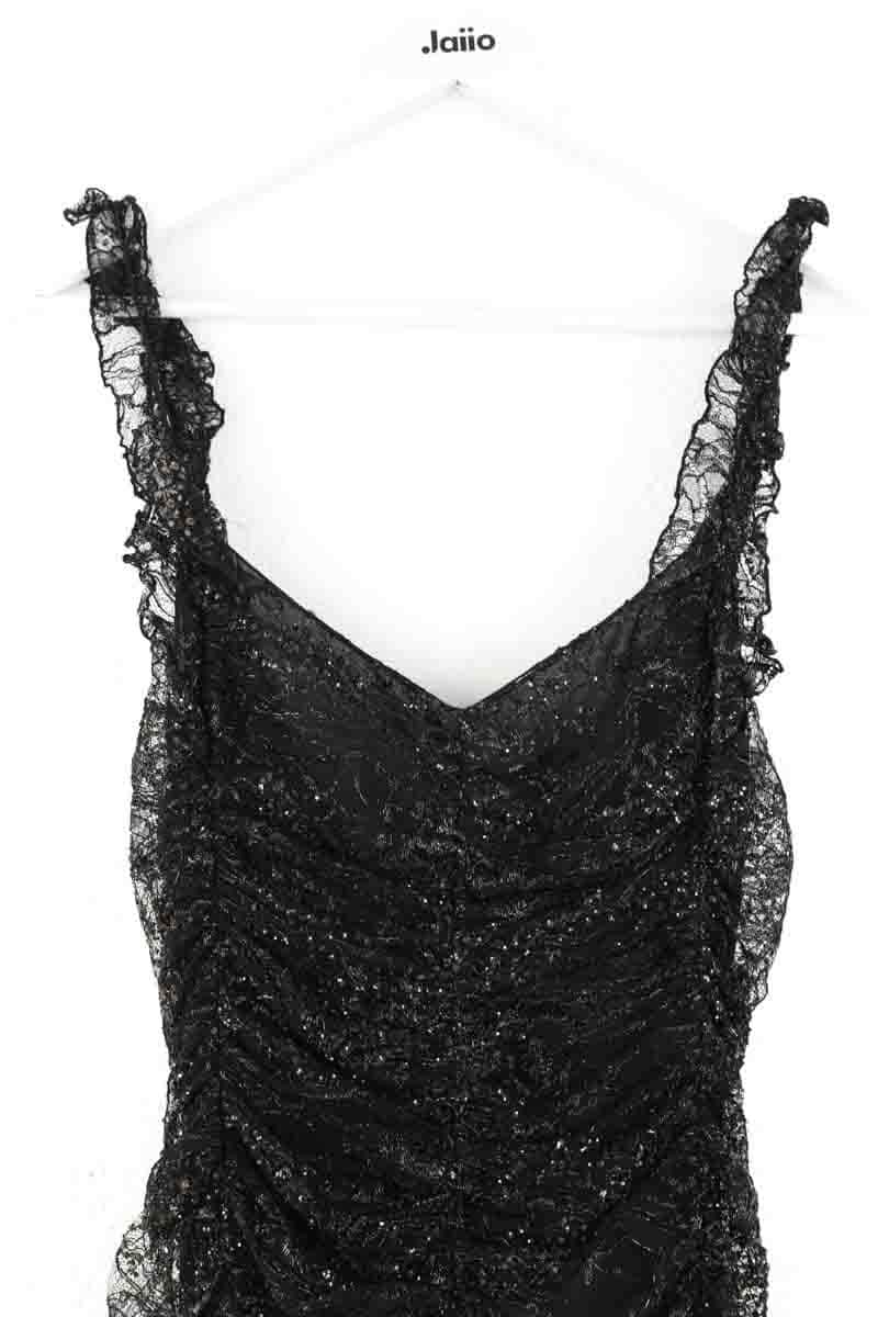 Robe Saint Laurent Noir en Polyester
