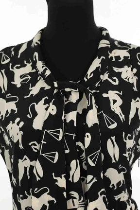 Robe Saint Laurent Noir en Soie